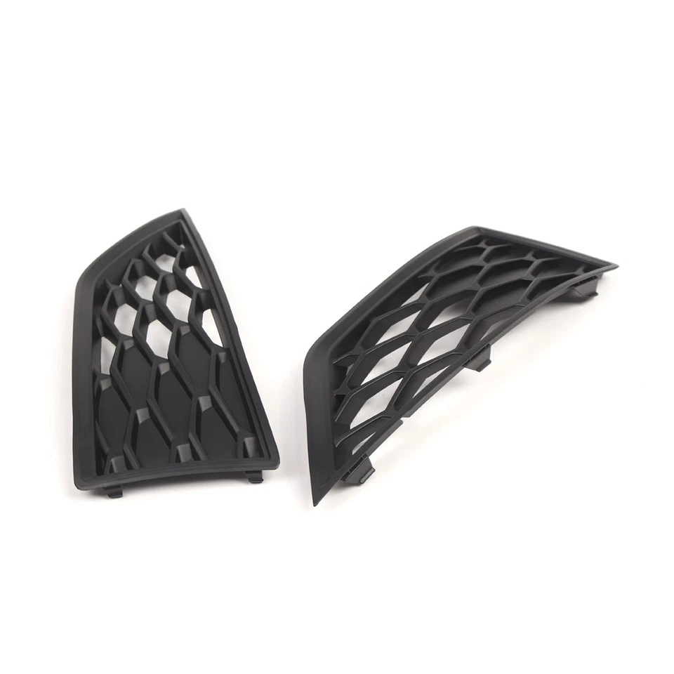 Pair Front Bumper Lower Side Grill Covers For SEAT Leon Pre-Facelift 2012-2017 - Image 4 of 4