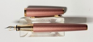 💥LN Otto Hutt D06 Rose Gold Fountain Pen, Luxury Writing Pen With M Nib