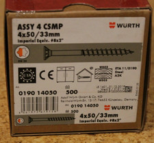Würth ASSY 4 CSMP neu(este) Version Größe 4x50/33 in OVP