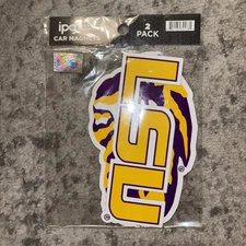 LSU TIGERS 2 Pack Car Truck Dorm Magnets IPG Team Sports