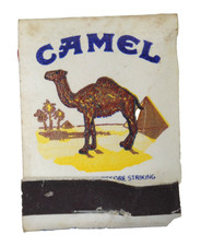 VINTAGE CAMEL CIGARETTES UNUSED ADVERTISING PROMOTIONAL MATCH BOOKLET