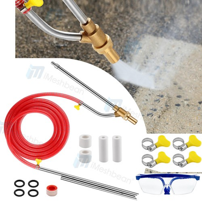 #ad #ad 5000 PSI Sandblasting Kit Pressure Washer Sand Blaster Power Blaster Attachment $27.99