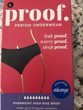 Proof Period Underwear Sz L NWT