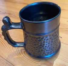 Prinknash Abbey Hammered Effect Large 13cm Mug Stein  Vintage