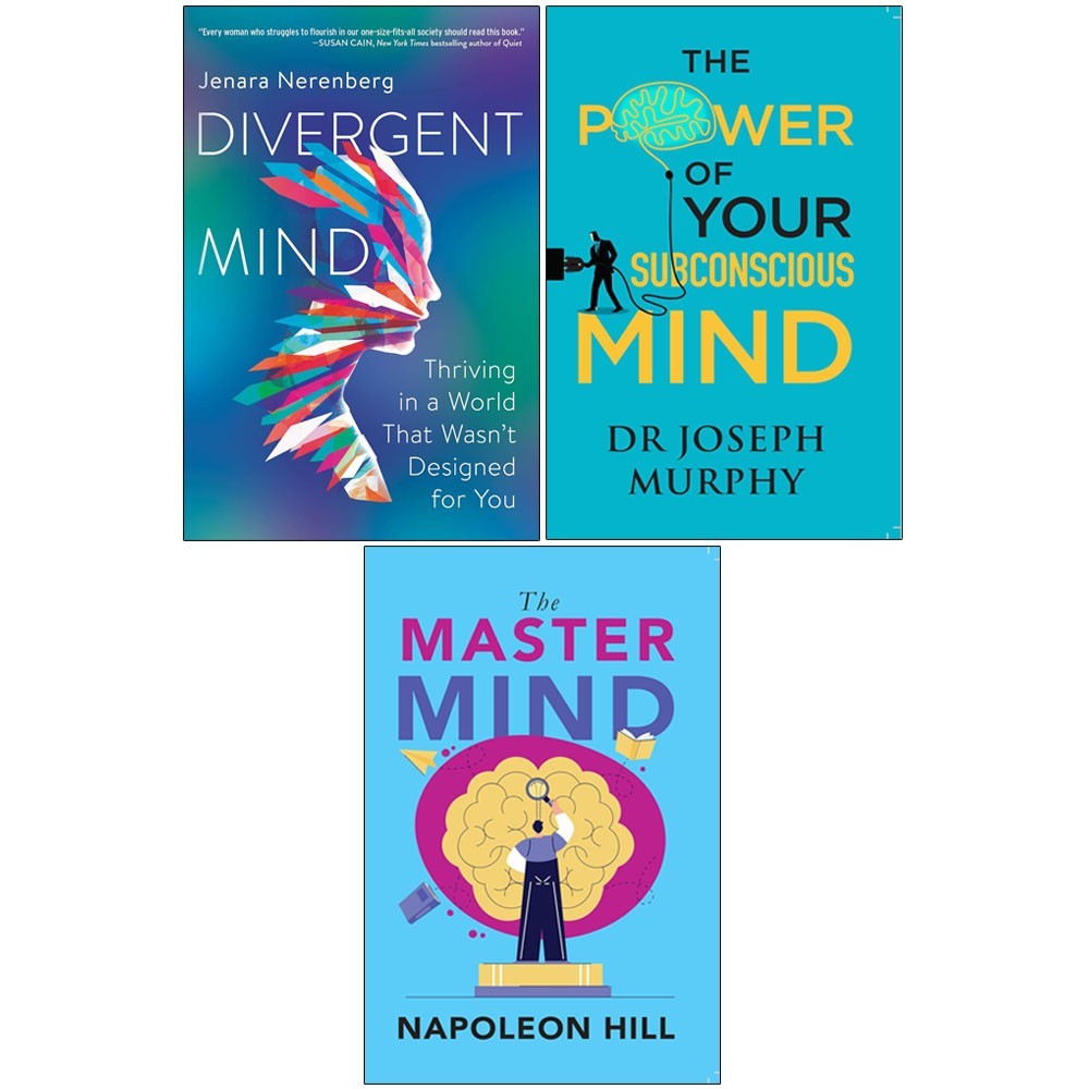 Divergent Mind,The Master Mind,Power of Your Subconscious Mind 3 Books Set