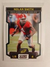 2023 Panini Score Nolan Smith Rookies RC Philadelphia Eagles