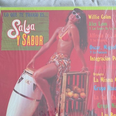 Various Lo Que Traigo Es... Sabor Y Salsa 12'' Vinyl LP Sono SO-1115 1987