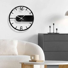 Horloge murale moderne à suspendre pour café, salle à manger, cuisine
