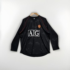 Vintage 2007 / 2008 MUFC Manchester United Soccer Jersey Away Shirt Size  XL