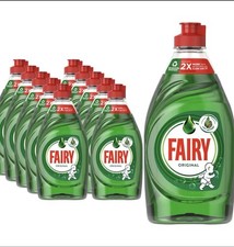 Fairy Original Washing Up Liquid 320ml 10 Pack Tough on Grease 6.19 per litre