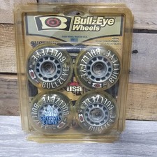 Vintage 4 NEW Bullzeye 80A/72MM In-Line Skates Replacement Wheels NOS