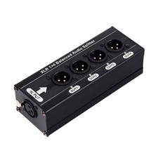 Balanced 1 In 4 Out Sound Distributor Support Digital Analog Splitter Expander