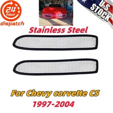For 97-04 Chevy Stainless Mesh Grill Inserts Kit Corvette C5 Grille Per-cuttrim For 97-04 Chevy Stainless Mesh Grill Inserts Kit Corvette C5 Grille Per-cuttrim