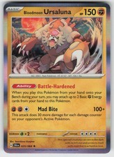 PO-02 Holo Bloodmoon Ursaluna 025/064 Rare SV: Shrouded Fable