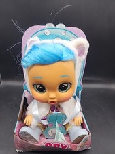 CRY BABIES DRESSY KRISTAL w White Teddy Bear ...