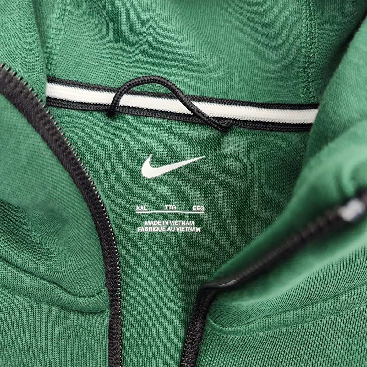 Nike Men 2XL Tech Fleece Full-Zip Windrunner Hoodie Gorge Green