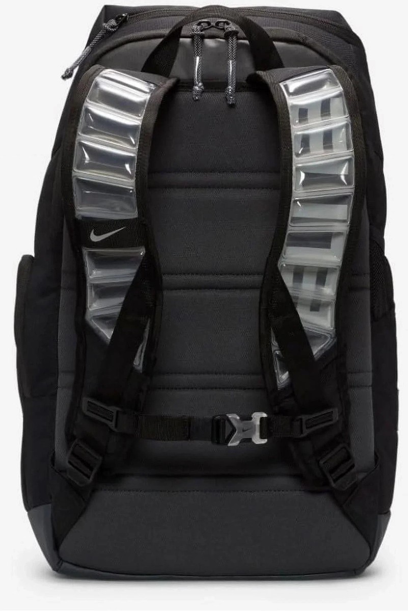 Nike Men's Hoops Elite Backpack, Black Anthracite and Metallic