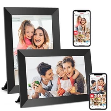 Frameo 10.1 Inch WiFi Digital Picture Frame, 1280x800 HD IPS Touch Screen Pho...