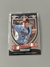 Cade Povich 2021 Panini Prizm Draft Picks Baseball Crusade #C-CP