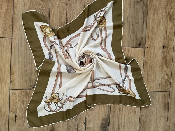 Unisex Celine Scarf Vintage