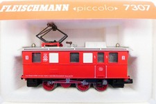 Fleischmann 7307 Zahnradlok BR Z 07 der PZB, rot, OVP, (E428)