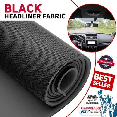 New Flat Knit Headliner Fabric with Foam Backing for Car Ceiling Roof Fabric