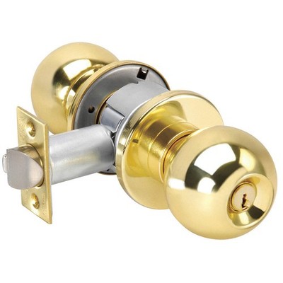 ASSA ABLOY ACCENTRA CA4607 x 605 Knob Lockset,Mechanical,Entrance,Grd. 2 6HGZ9