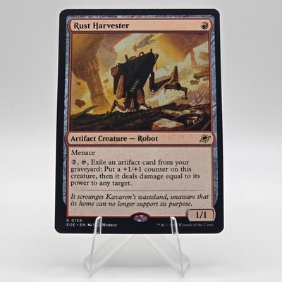 Rust Harvester - EOE #159 Rare - NM / Mint Edge of Eternities Single