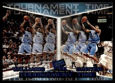 1998-99 Press Pass Tournament Time Shammond Williams/Vince Carter North Carolina
