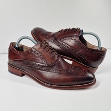 Oliver Sweeney Fellbeck Brogues Men’s UK 7 Brown Leather Oxford Shoes Smart