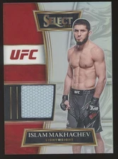 2022 Panini Select ISLAM MAKHACHEV 💎 Select Swatches Patch Silver