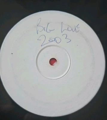 Pete Heller – Big Love 12" House DJ Vinyl Unreleased Single Sided White Label - Image 1 of 4