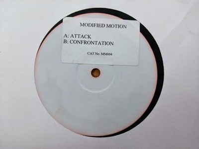 Modified Motion - Attack / Confrontation - UK Promo 12'' Vinyl - 2005 - Modifi...