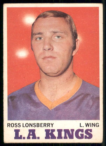 Ross Lonsberry #37 1970 O-Pee-Chee card