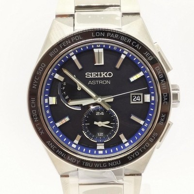 Seiko Astron SBXY051 Unused Men Radio Controlled Solar Titanium Wristwatch