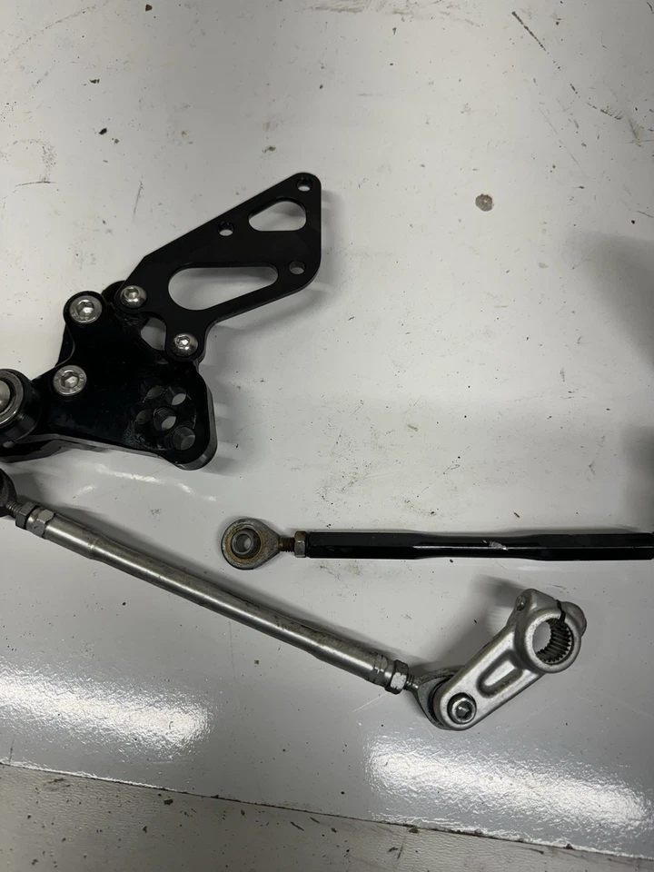 2008-13 DUCATI 848 1098 1198 RIGHT SIDE REARSET MASTER BRAKE FOOT REST PEG OEM - Image 3 of 4