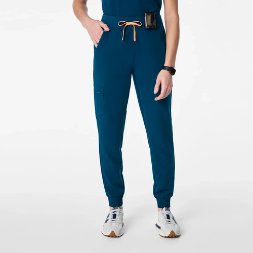 Figs Women’s Deep Reef Zamora High Waisted Jogger Scrub Pants size Small Petite