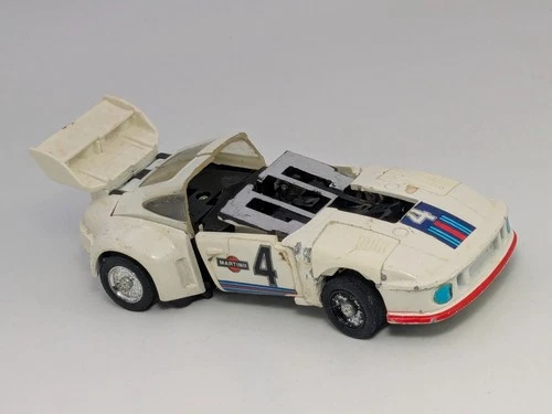 Vintage 1982 Transformers G1 Jazz Porsche Takara Japan Parts/Repair