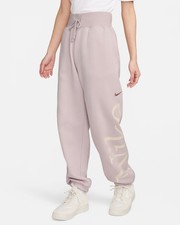 Nike Sportswear Phoenix Fleece High-Waisted Oversized Logo Sweatpants Sz L NWT