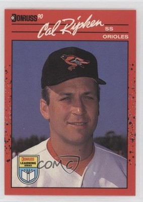 1990 Donruss Learning Series Cal Ripken Jr #19 HOF 0yd6