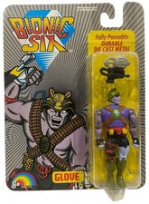LJN Bionic Six Glove Vintage 1986 DieCast Action Figure NEW 6 Dr Scarab Henchman