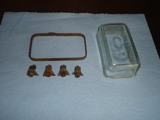 Holley 1-barrel Carburetor Glass Fuel Float Bowl W Retainer Stands 1904 1908