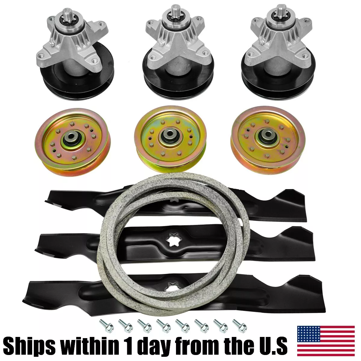 Blade Spindle Belt Idler for Cub Cadet Troy Bilt RZT 50