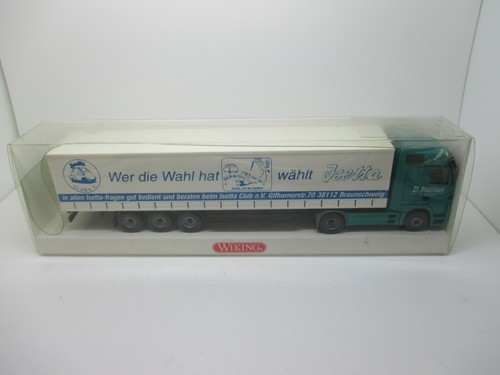 Wiking: MB MB Actros Rimorchio "Isetta Club", Modello Pubblicitario (GK65) - Bild 1 von 2
