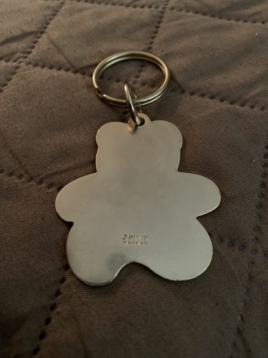 Vintage Teddy Bear Keychain | eBay