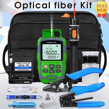 Fiber optic tool kit UBS Optic Power Meter RJ45 10mw/VFL Fiber cutters VCFS-33