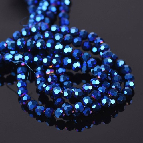 3mm 4mm 6mm 8mm Round 32 Facets Cut Crystal Glass Loose Beads Lot AB Colours - Picture 52 of 54
