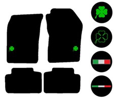 Fits Alfa Romeo GT 2004-2010 Tailored Car Mats Quadrifoglio Italian Flag Badge