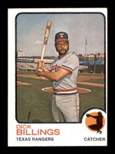 1973 Topps #94 Dick Billings - Crease Free