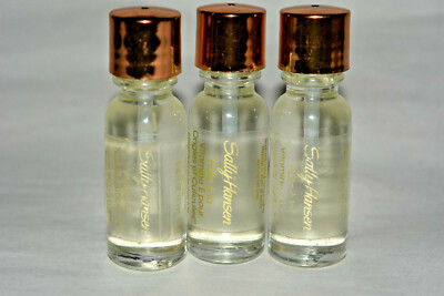 3x Sally Hansen Vitamin E Nail & Cuticle Oil full size 